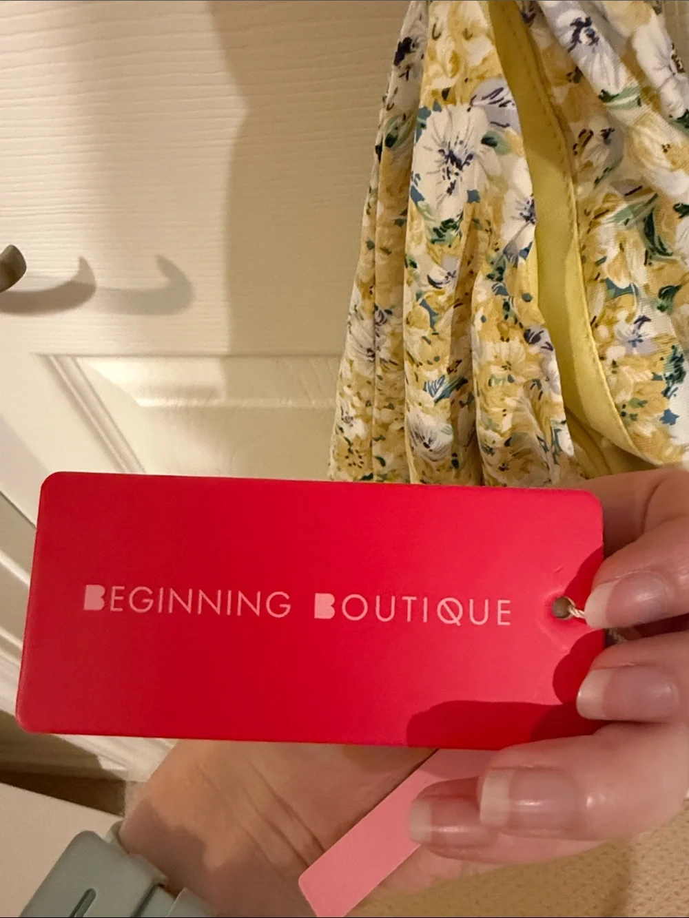 Beginning Boutique floral skater